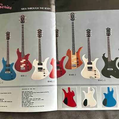 Vintage Lot 1984 and Later B.C. Rich N.J. Series Catalog Eagle Mockingbird Acoustics Jazz image 14