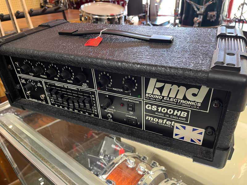 kmd Sound Electronics GS100HB Bass Guitar Amp Head 100W image 1