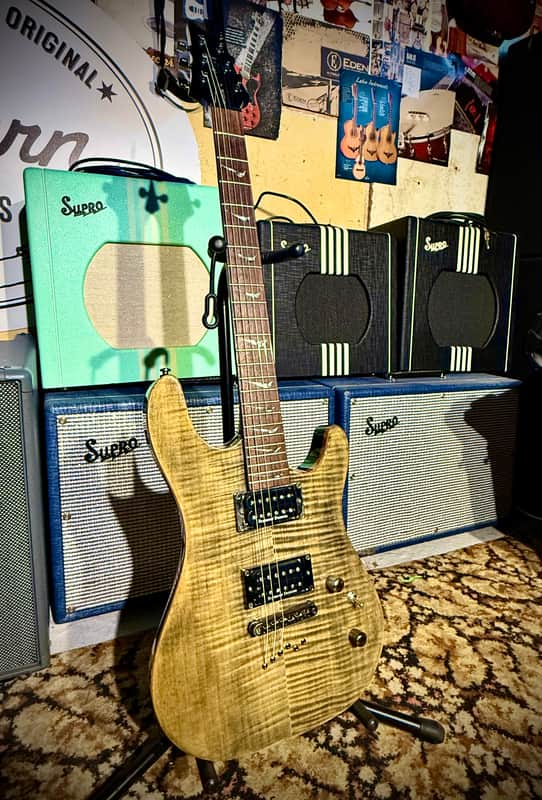 Cort KX-Custom 2008 - Flamed maple image 1