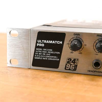 Behringer ULTRAMATCH PRO SRC2496 Sample Rate Converter CG01Z6B image 5