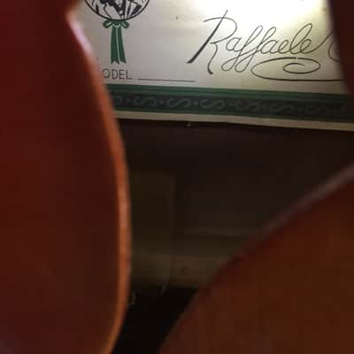 Ibanez Salvador FRESHMAN Raphael Calace 1950’s Sunburst image 9