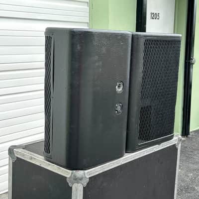 (2) Clair Brothers 12AM 12" Stage Monitor Wedges w/ Port Road Case #143 THS image 6