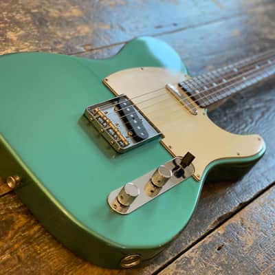 Fender 1971 Reissue Telecaster in Rare Sherwood Green Finish CIJ 2002 w/ Hardcase image 3