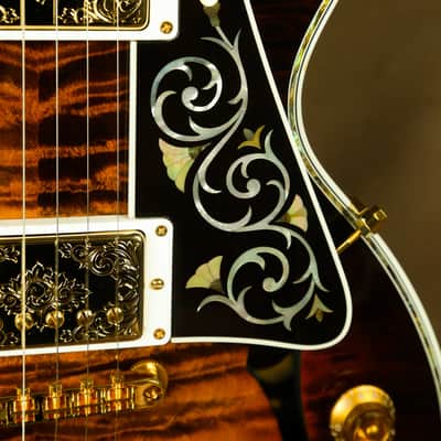 Gibson Les Paul Super Custom Carved Art Piece Electric Guitar image 13