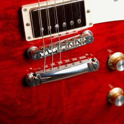 Gibson Les Paul Standard '50s Figured Top '60s Cherry Electric Guitar Pre-Owned image 8