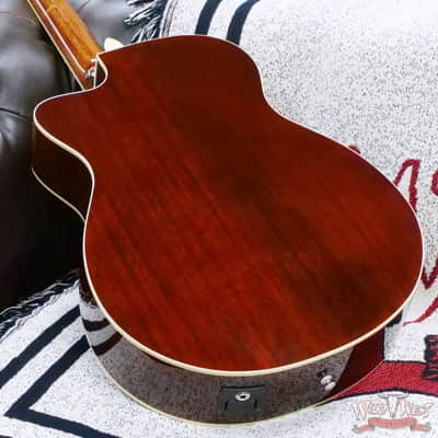 Paul Reed Smith PRS SE A40E Ebony Fretboard Ovangkol Side & Back Electric Acoustic Tobacco Burst image 9