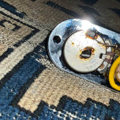 1966 Fender Telecaster Loaded Control Plate CTS Pots Wiring Harness image 3