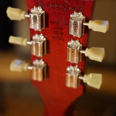 Gibson Les Paul Studio T with Chrome Hardware 2016 - Wine Red image 7