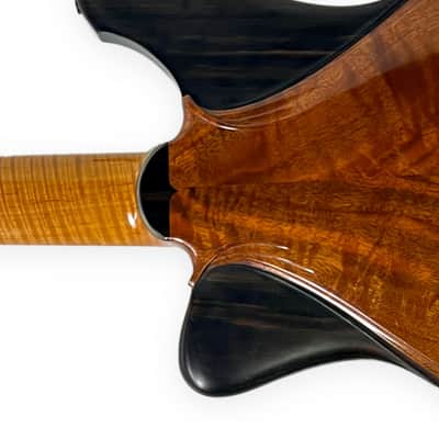 Jesselli Guitars Modernaire Circa 1989-1990 Natural Walnut & Ebony (Authorized Jesselli Dealer) *Final price drop* image 16