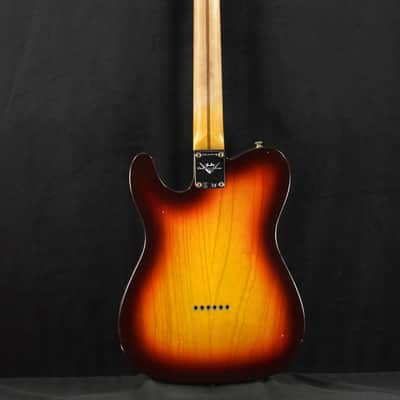 Mint Fender 1959 Telecaster Journeyman Relic Faded Aged Chocolate 3-Color Sunburst image 6