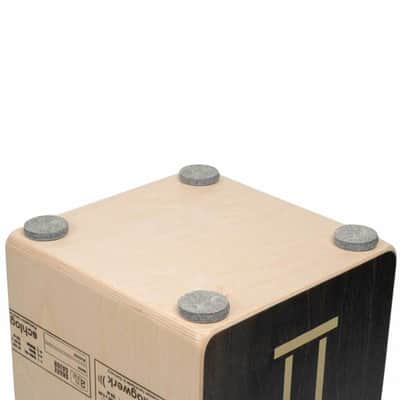 Schlagwerk Percussion SR-CP404BLK [2-in-1 ''Large'' / Black] [Includes Cajon Bag] image 4