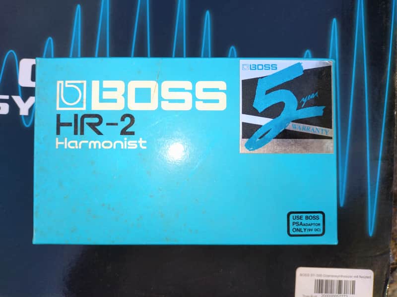 Boss HR-2 Harmonist pink label image 1