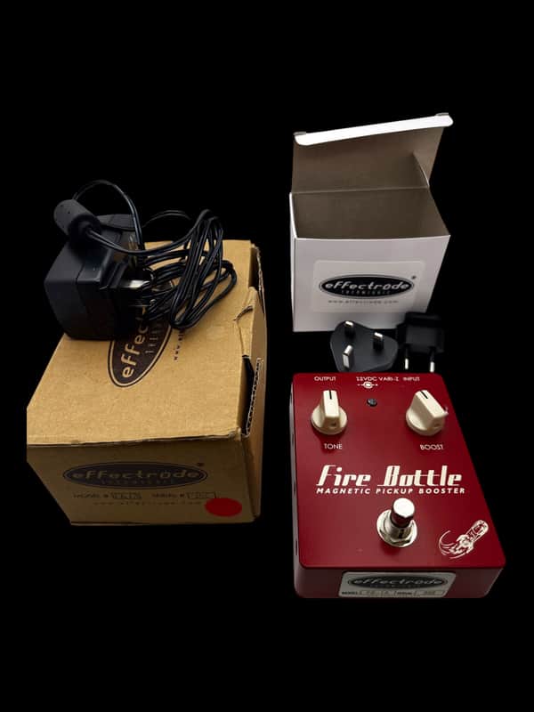 Effectrode Fire Bottle Tube Booster 2010s - Red X4256 image 1