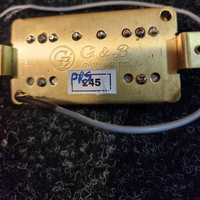 G&B 245 PRS Neck/Bridge pickup 2010s - Zebra image 13