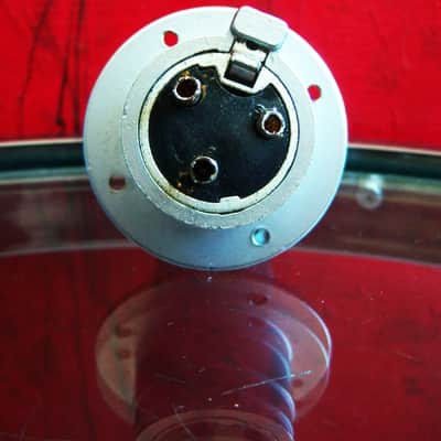 Two vintage 1960's Cannon 3 pin male & female P3-CG-12 & P3-CG-11 microphone cable connectors # 3 image 6