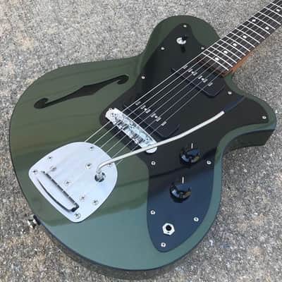 Fry Guitars Electric Single-Cut Semi Hollow 2020 Juniper Green, "Entry-Pricing" (Authorized Dealer) image 16