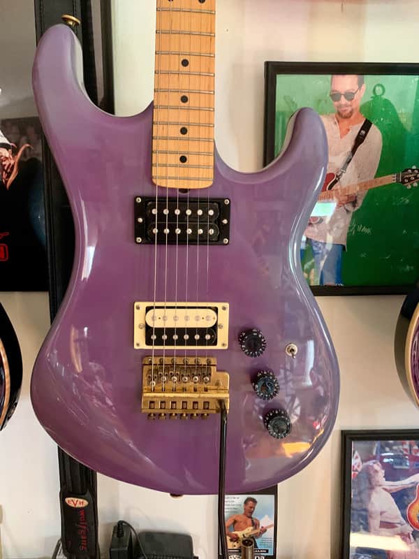 Kramer Pacer 1982 Purple w Rockinger trem / Eddie Van Halen Guitar / RARE! image 1