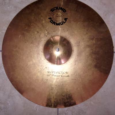 Paiste 18" Sound Formula Reflector Power Crash Cymbal 1990-1992