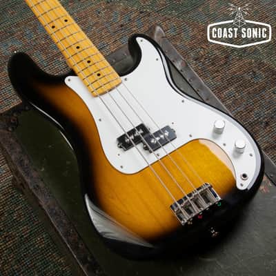 2013 Fender '57 reissue Precision P Bass PB57 crafted in Japan image 6