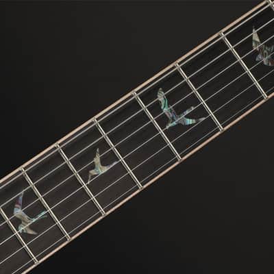 PRS SE Hollowbody II Piezo in Peacock Blue Smokeburst with Case image 4