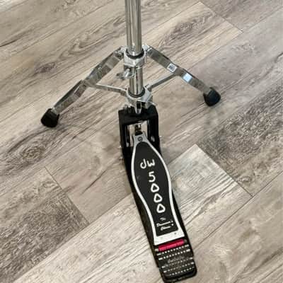 DW DWCP5500TD 5000 Series Delta II Heavy Duty Double-Braced Rotating 2-Leg Hi-Hat Stand 2020s - Chrome image 3