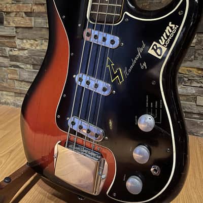 Burns London Vista Sonic 1962-1964 - Sunburst polyester finish. image 3