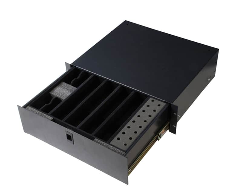 Gator GRW-DRWWRLSS Rackworks Wireless Microphone Drawer - 3U image 1