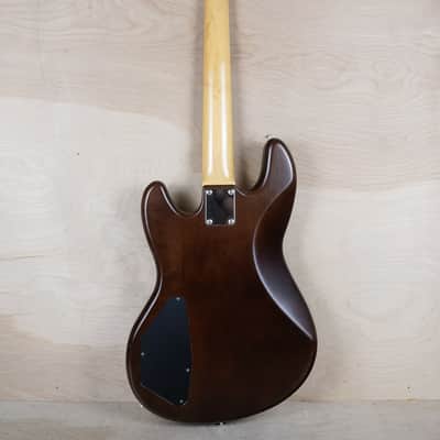 Greco BGB-1500 Bass IV MIJ 2018 Walnut Fujigen Japan w/ Gig Bag image 2
