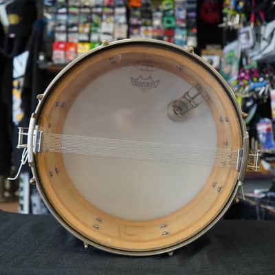 1940 Ludwig & Ludwig USA Chicago 6.5x14" Maple/Poplar Snare Drum - Satin Natural Maple image 16