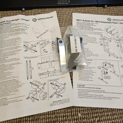 Konig & Mayer 18810 Keyboard stand & brace 2025 - Mint image 3