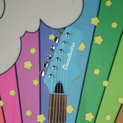 Danelectro Dano '67 Electric Guitar, Aqua image 3