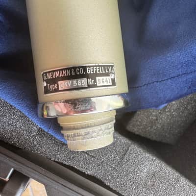 Original 1950s Neumann/ Gefell CMV 563 Valve Microphone image 5