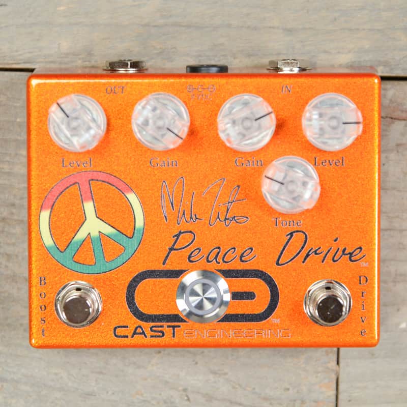 CAST ENGINEERING Peace Drive ギターエフェクター Cast Engineering Mike Zito Peace Drive | Reverb