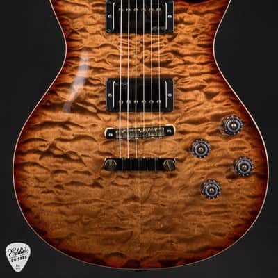 PRS Eddie's Guitars Wood Library McCarty 594 Singlecut Swamp Ash/Figured Maple Neck - Copperhead Burst image 2