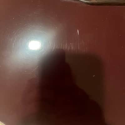 Gibson Hummingbird custom 1978 - Wine red image 14