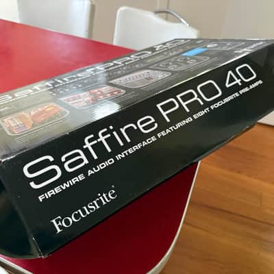 Focusrite Saffire Pro 40 Firewire Audio Interface 2010s - Black image 4