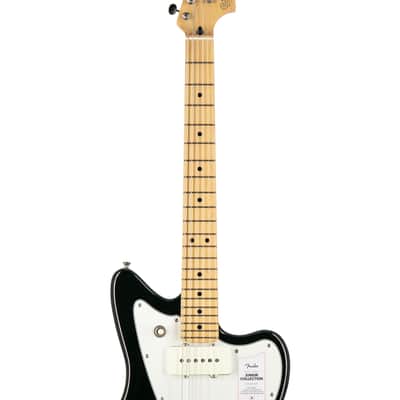 Fender Japan Junior Collection Jazzmaster Electric Guitar, Maple FB, Black, JD2201XXXX image 6
