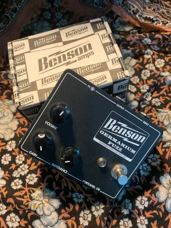 Benson Amps Germanium Fuzz - Studio Black | Reverb