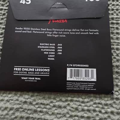 Fender 9050 Stainless steel flatwound image 2