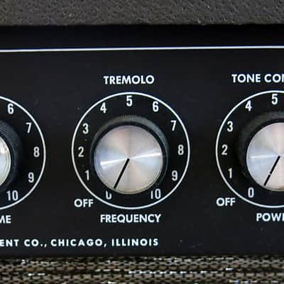 Kalamazoo Model 2 Black with Tremolo image 5