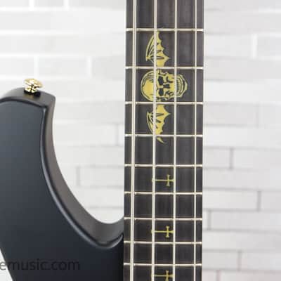 Schecter Johnny Christ Signature Bass - Satin Black image 3