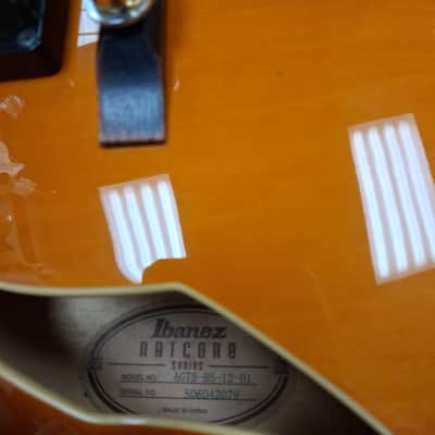 2006 Ibanez AG75-BS-12-01 w/ Original Hard Shell Case image 16