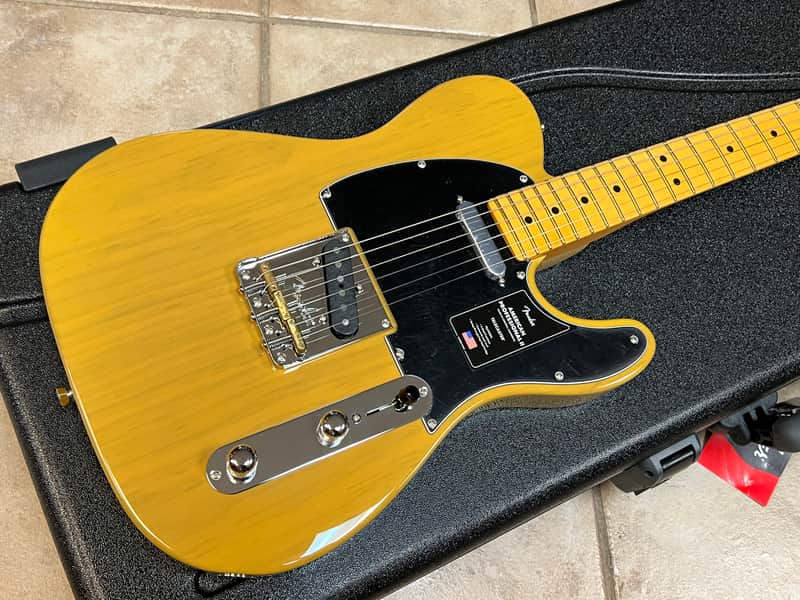 2026 Fender American Professional II Telecaster Butterscotch Blonde image 1