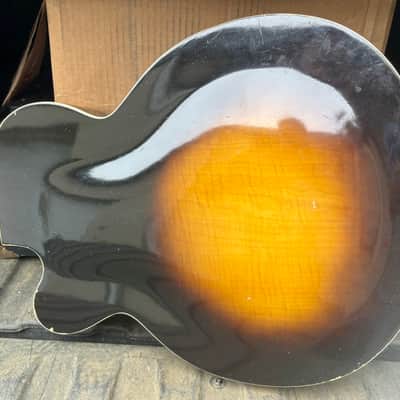 Old Kraftsman Archtop 1950’s, Sunburst, Big Joe Williams 9 string image 4