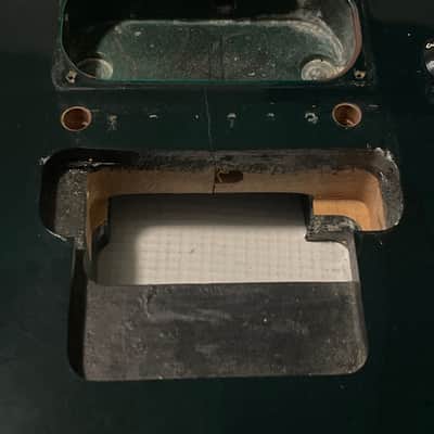 1983 Kramer USA Pacer Imperial C Series Plate Emerald Green Stain Guitar Body Floyd Ready image 6