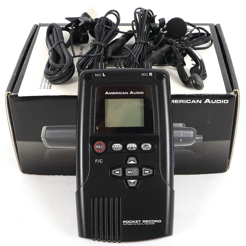 American Audio Portable Pocket Record with 2GB Memory Card image 1
