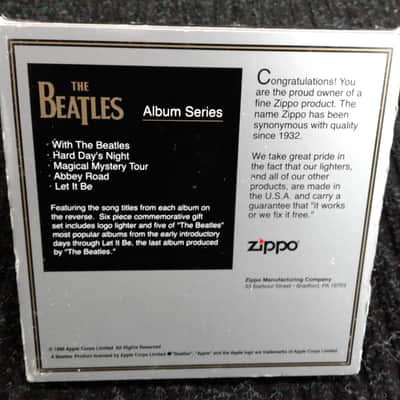 Zippo Beatles Lighter Collection image 3