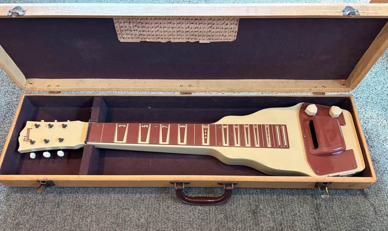 Gibson br-9 lap steel 50's - cream image 1