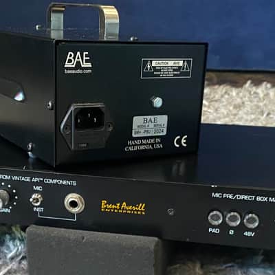 Brent Averill API 312 Mic Preamp Pair Rack Mount w/ Power Supply image 6