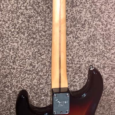 2020 Fender American Performer Stratocaster HSS with Rosewood Fretboard 3-Tone Sunburst | s-1 switch HSS electric guitar made in the usa Hardshell case image 7